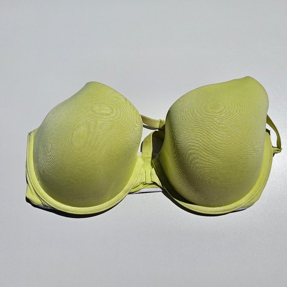 Victoria's Secret Front Closure, Racerback, Semi Demi Push-up Bra - size 34DD - Picture 1 of 6